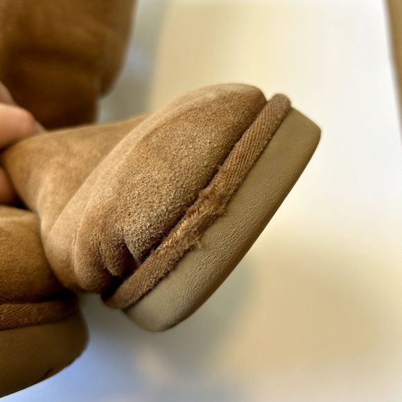 UGG Womens Bailey Bow Tall II Boot Size 10 Chestnut Tan 1016434 Winter - Picture 9 of 16